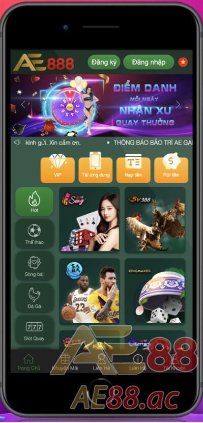 Làm gì khi không tải được app AE88?