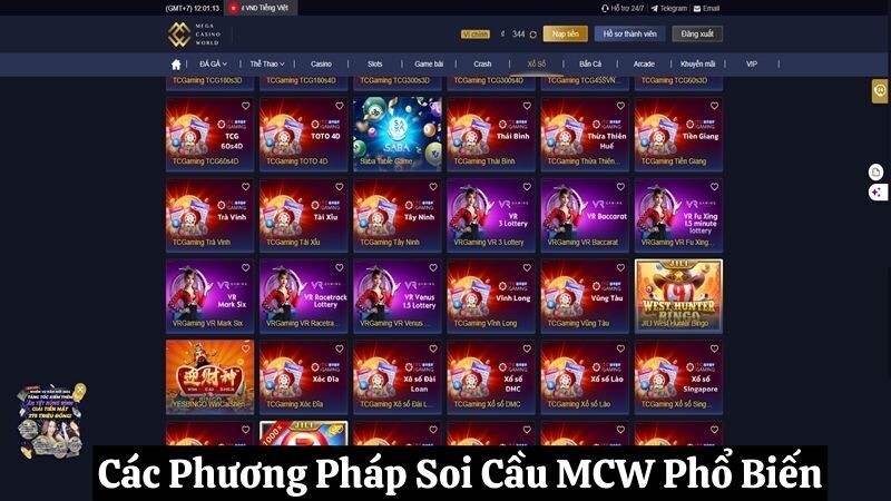 Các Phương Pháp Soi Cầu MCW Phổ Biến